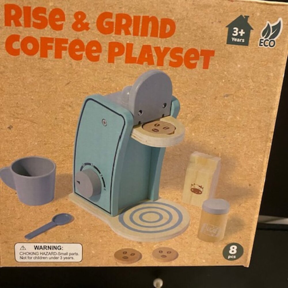Rise & GRIND COFFEE PLAY SET  *Age: 3+Year* *ECO*